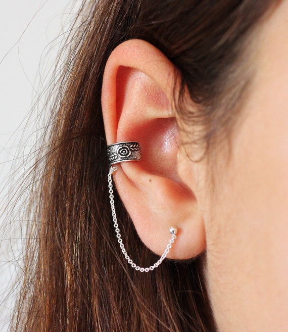 Earring and cuff set online