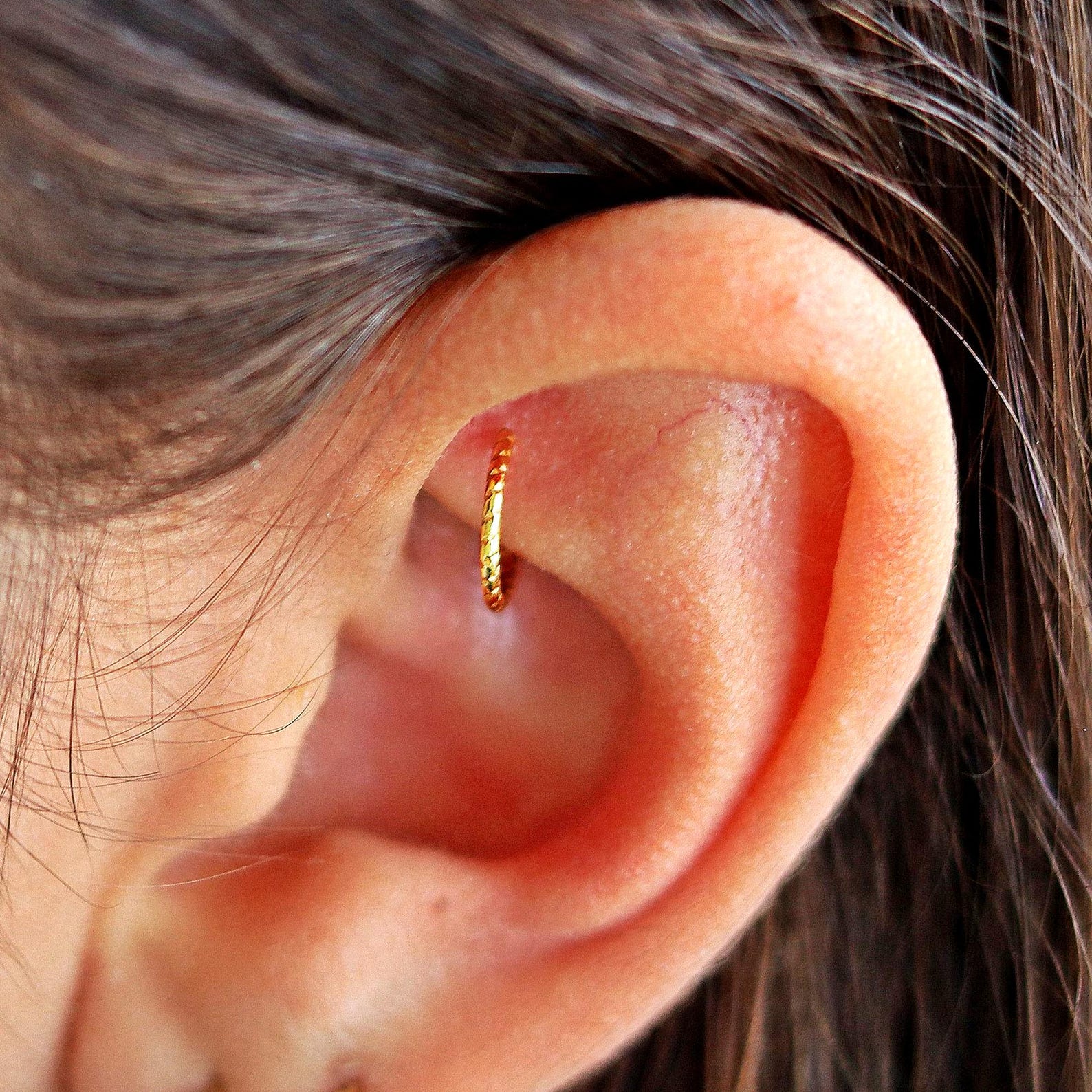 Bijoux Piercing Helix Dragon Griffe Avec Pierre Synthétique - Cartilage Tragus Daith Pour Hommes Et Femmes