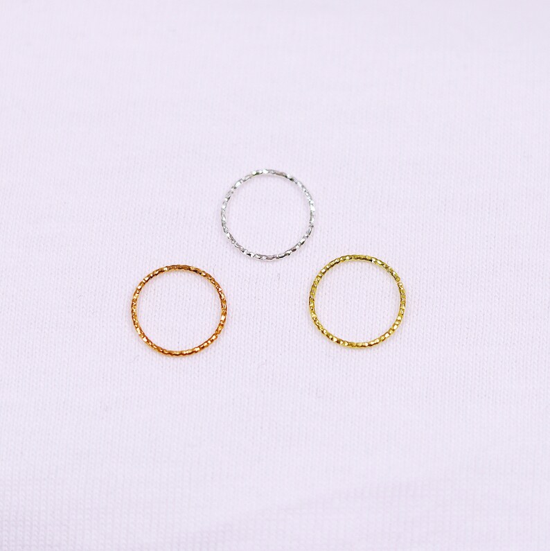 Rook Piercing Jewelry, Rook Earring, Daith Earring, Rook Jewelry, Thin Hoop Earrings, Forward Helix Hoop, Daith Piercing, Cartilage Earring image 8