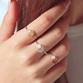 Moon Opal Ring, Valentine Gift, Best Friend Gift, Boho Rings, Moonstone Ring, Opal Midi Ring,Opal, Gold Rings, Moon Ring,Valentines Day Gift