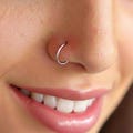 Sterling Silver Nose Ring Hoop, Septum Ring product logo