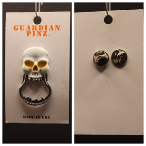 Skull Motorcycle Sunglass Pin - Skull - SGP-7631-GP10