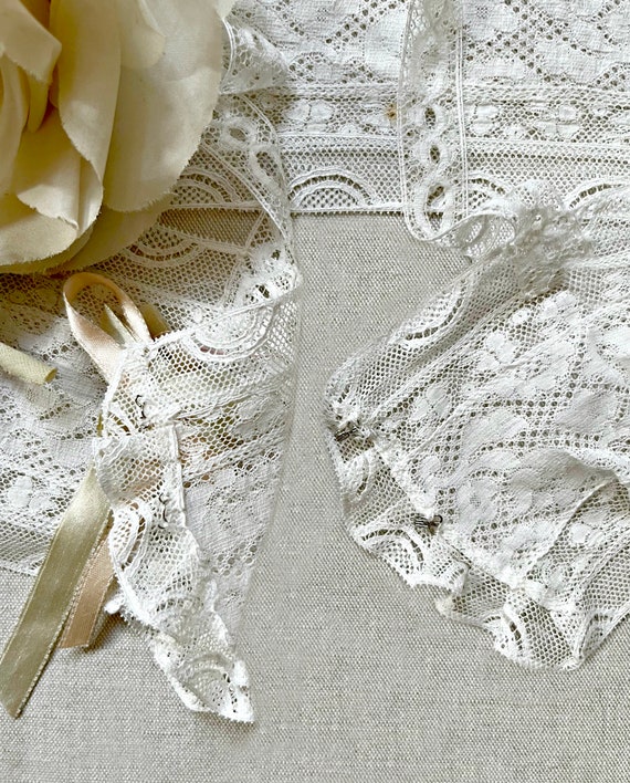 Vintage lingerie Edwardian ivory lace trousseau b… - image 8