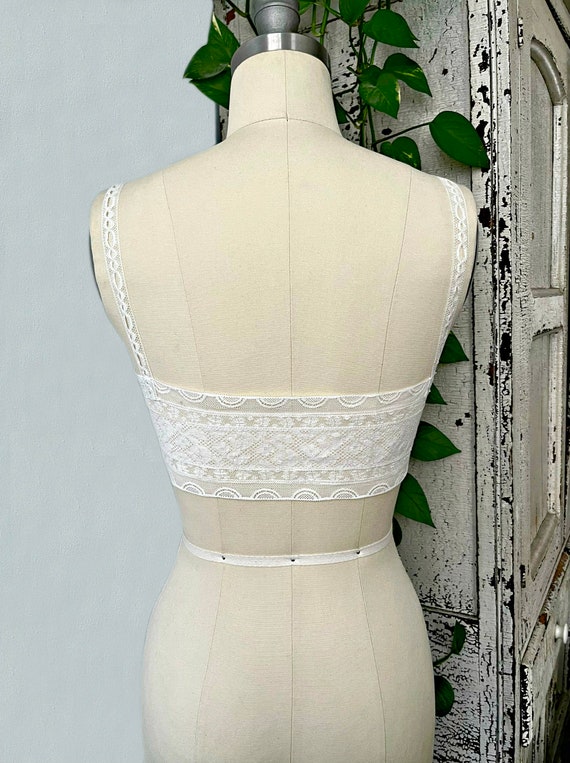 Vintage lingerie Edwardian ivory lace trousseau b… - image 6