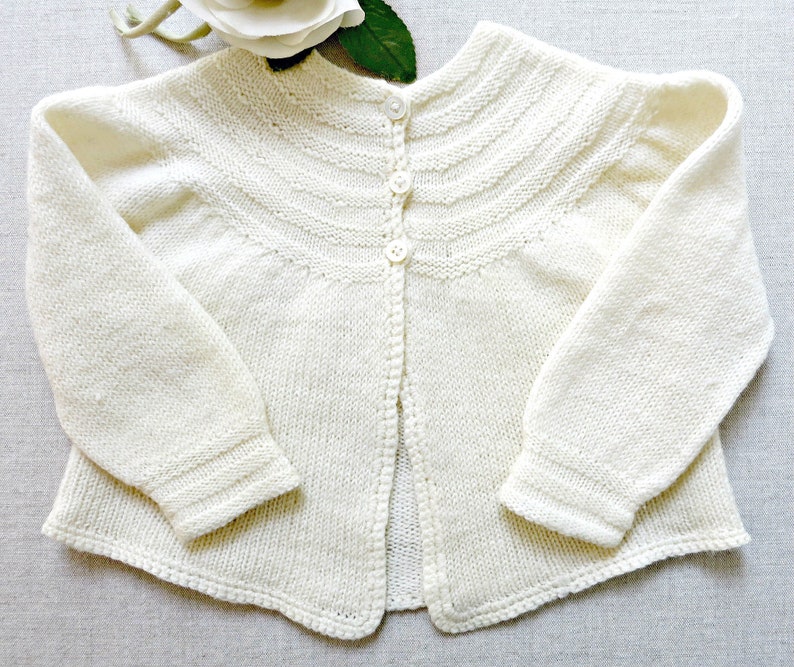 baby ivory cardigan