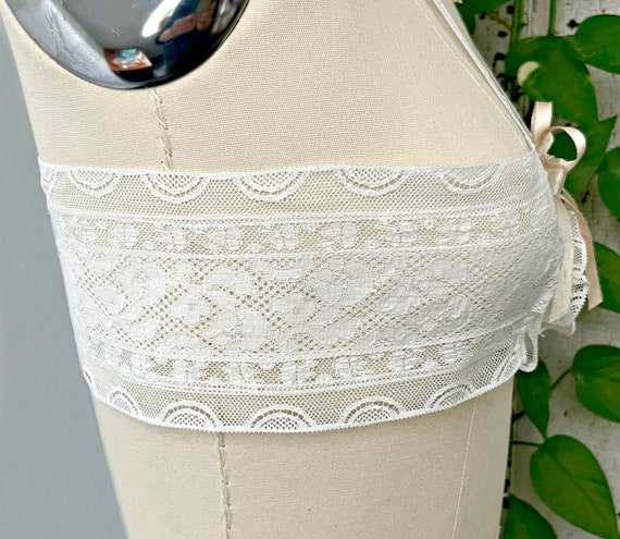 Vintage lingerie Edwardian ivory lace trousseau b… - image 4