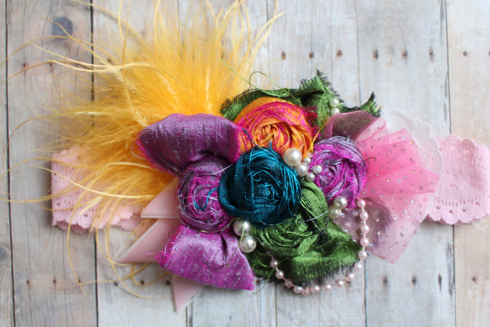 Summer Dreams Headband Colorful Headband Summer Hair Etsy