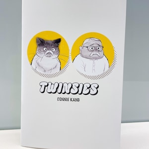 Twinsies art book by Connie Kang