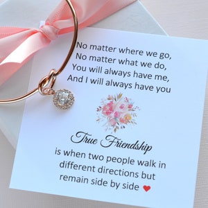 Friendship Bracelet, Best Friend Bracelet, Rose Gold Friendship Jewelry, BFF Gift Bracelet, Rose Gold Bracelet, Best Friend Jewelry