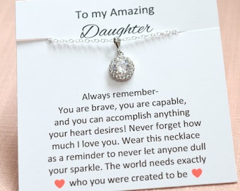 Daughter Gift, To Daughter from Mom, From Mom to Daughter, Daughter birthday gift, Christmas gift for daughter, personalized gifts family