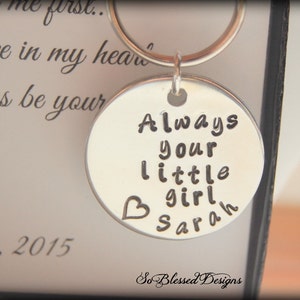 Father of the Bride gift Dad you loved me first, Father of the Bride, Gift for DAD, Gift to dad from daughter image 2