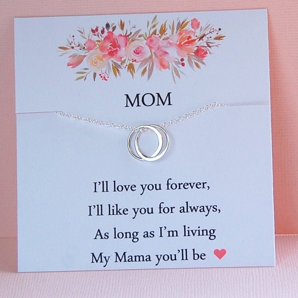 Gifts for MOM, I'll Love you Forever, Mother of the Bride, Mother of the Groom, To Mother from Daughter, To Mom from Son