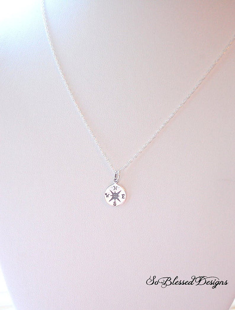 Bridesmaid Necklace Compass Necklace Bridesmaid Proposals Will you be my Bridesmaid gift Bridesmaid Jewelry
