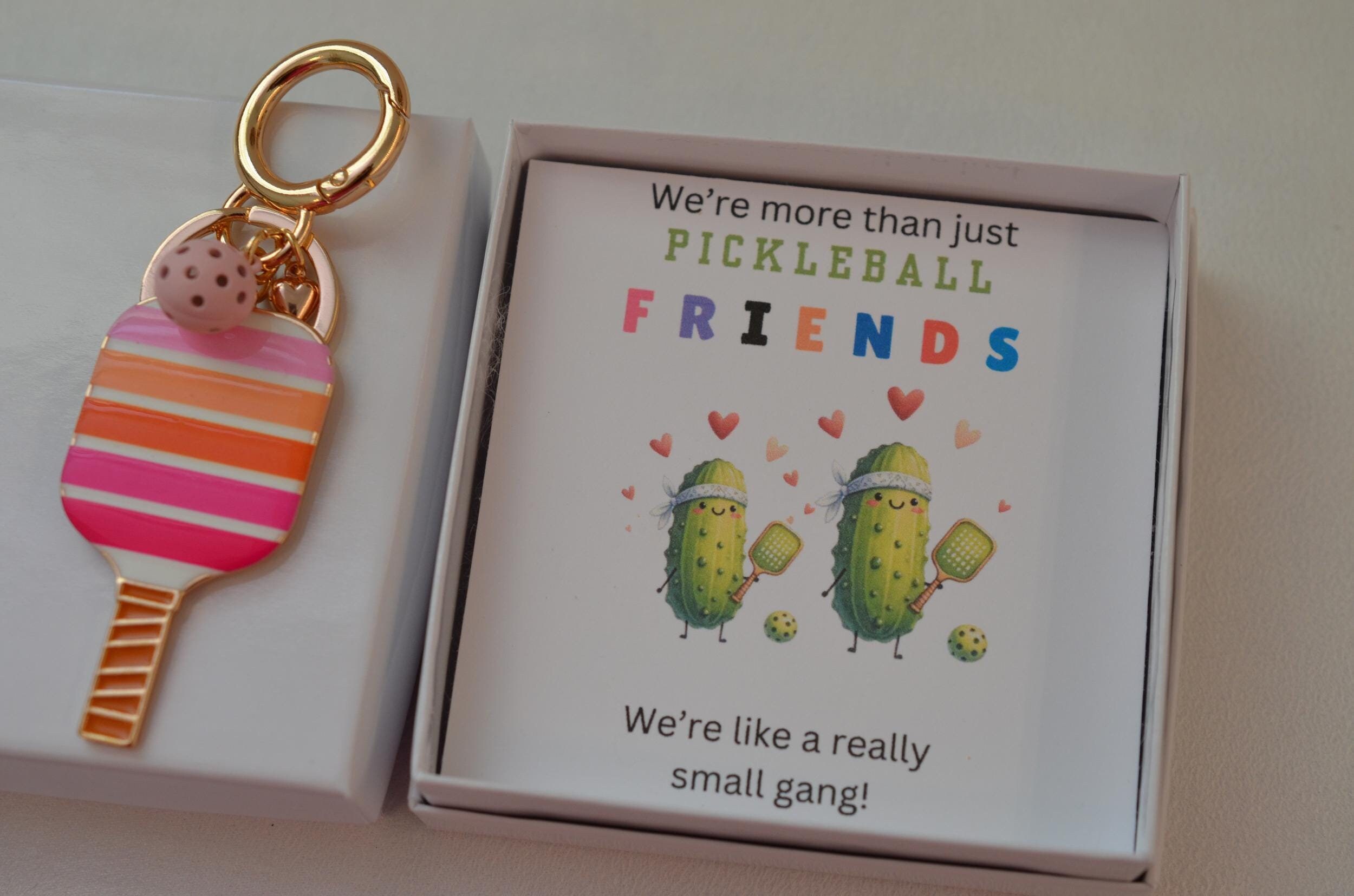 Personalized Pickleball Paddle Keychain, Custom Pickleball Keychain, Pickleball Bag Tag, Pickleball Lover, Christmas Birthday gifts