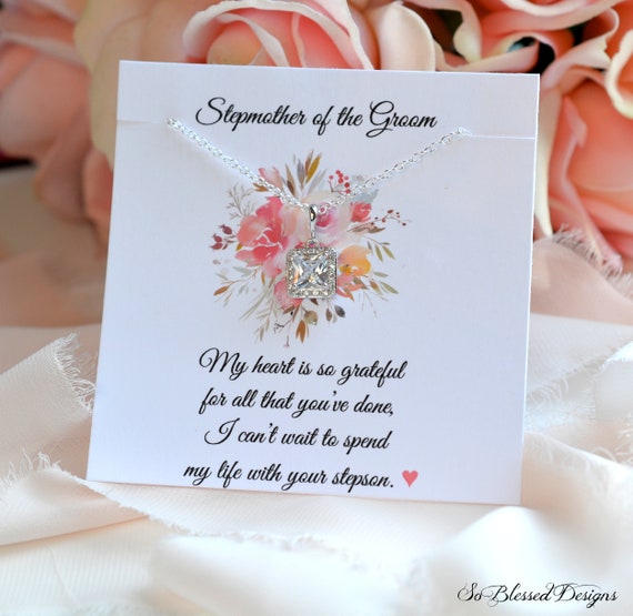 Stepmother of the Groom Gift, Stepmother of Bride Gift, Wedding Gifts for Step Mom