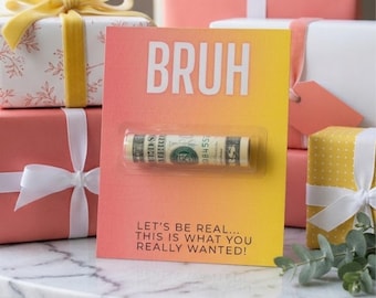 Funny Cash Gift for Teenagers, Money Holder Gift, Unique way to give money