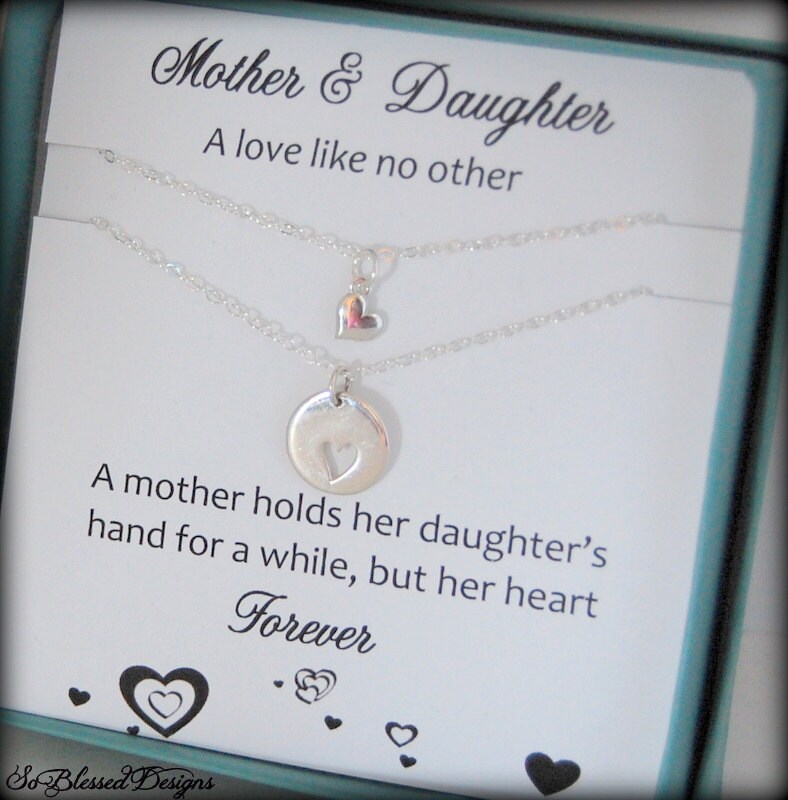 Mother Daughter Necklaces A Love Like No Other Necklace Etsy
