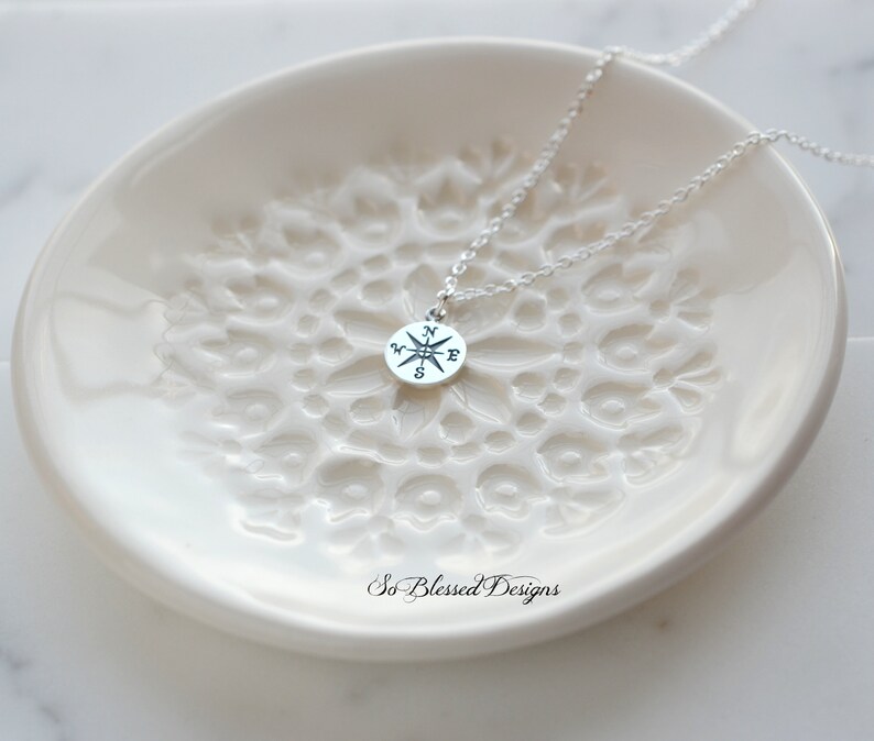 Sister Necklace Gift, Gifts for Sister, Birthday Gift for Sister, Compass necklace, Sisters, Sister and Best Friend image 4