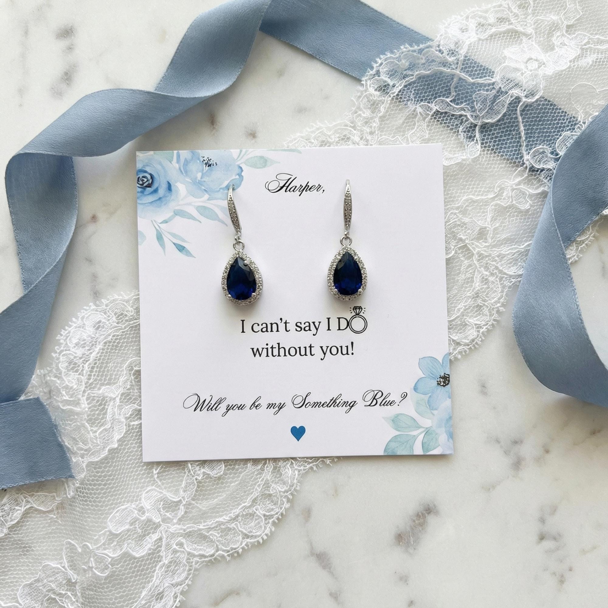 Sapphire Earrings