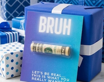 Funny Cash Gift for Teenagers, Money Holder Gift, Unique way to give money