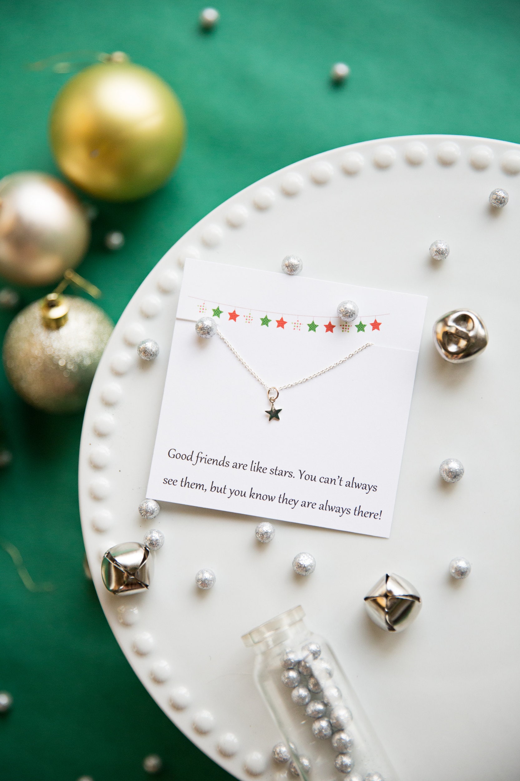 Best Friend Star Necklace Birthday Gift For Best Friend Etsy