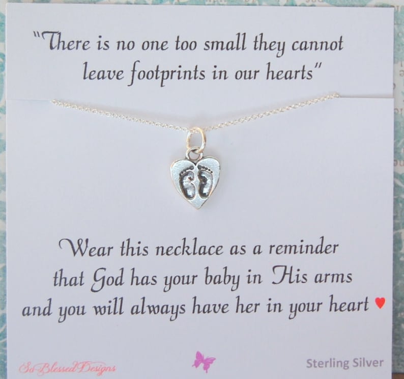 Miscarriage Necklace Infant Loss Jewelry Sympathy Gift Loss of Etsy
