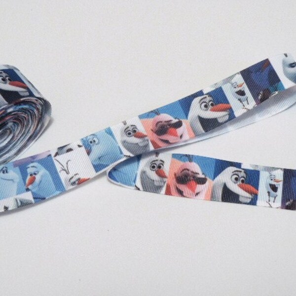 Disney Frozen Olaf ribbon - 2 yards