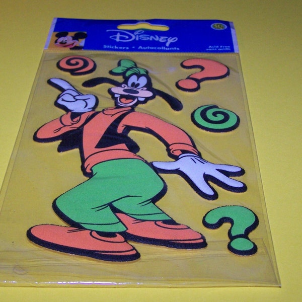 Disney Goofy scrapbook sticker