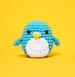 Beginner Learn to Crochet Kit Penguin by The Woobles - Easy Crochet Starter Kit - Crochet Plushie Kit - Amigurumi Kit - DIY Craft Kit Gift 