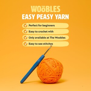 Beginner Crochet Kit Lion by The Woobles - Easy First Crochet Starter Kit - Crochet Plushie Kit - Amigurumi Kit - DIY Craft Kit Gift image 6