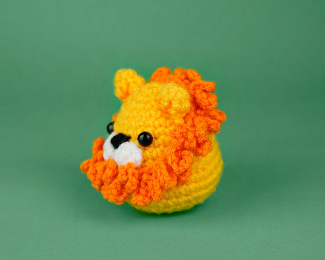 Lion Amigurumi Crochet Pattern by the Woobles DIY Baby Etsy