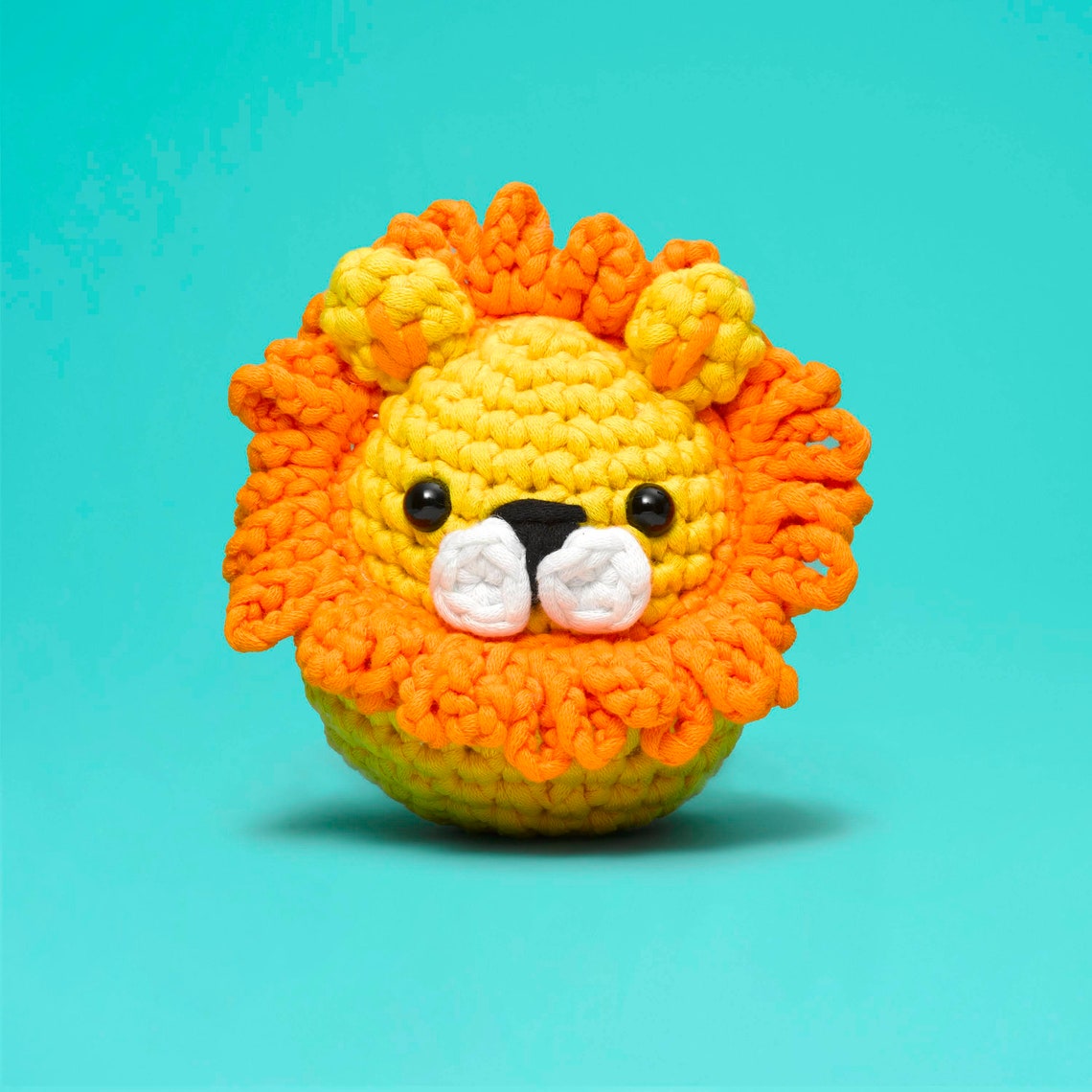 Beginner Crochet Kit Lion by the Woobles Easy First Crochet Etsy Canada