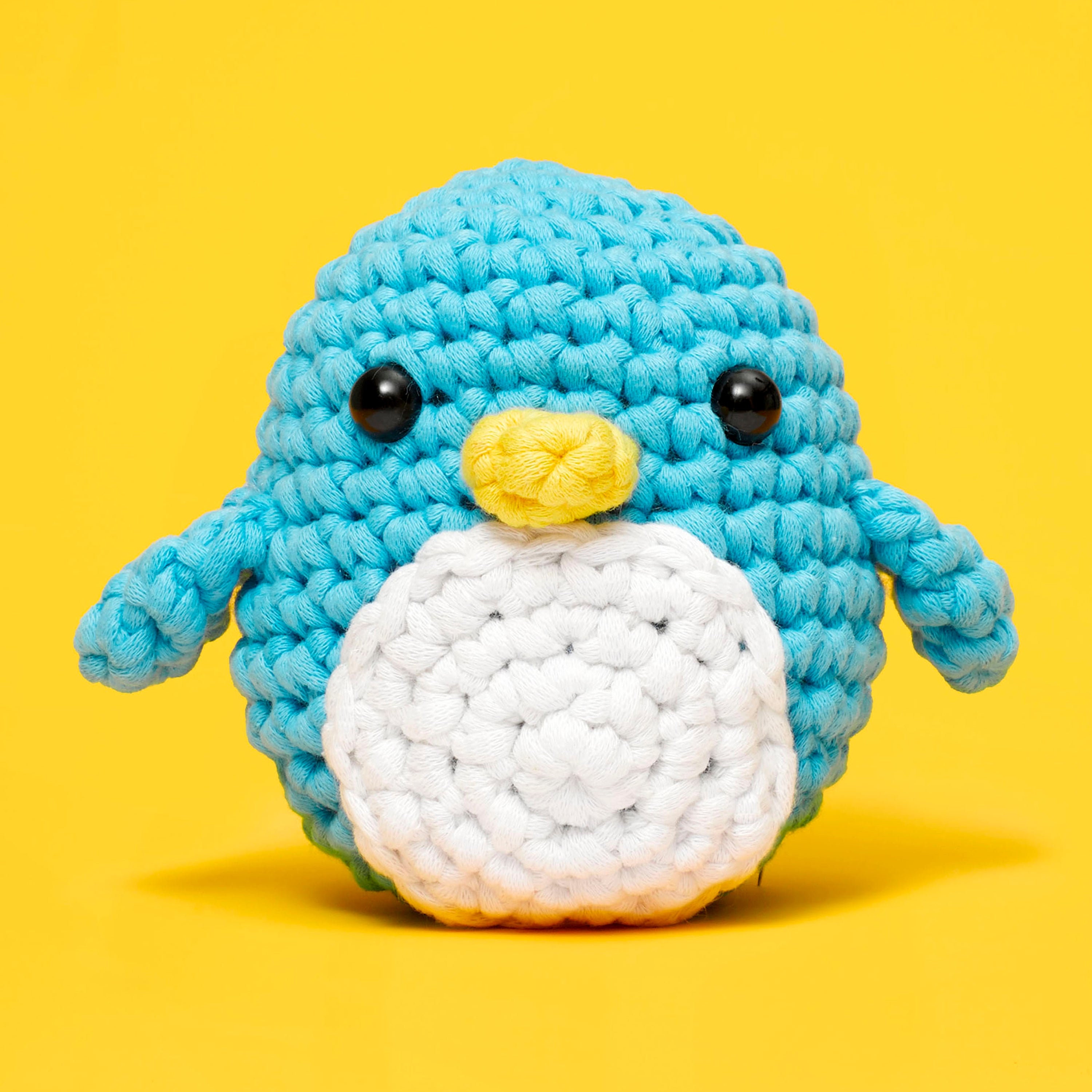 3 Pcs Complete Crochet Kit Beginner Frog Penguin Owl Crochet