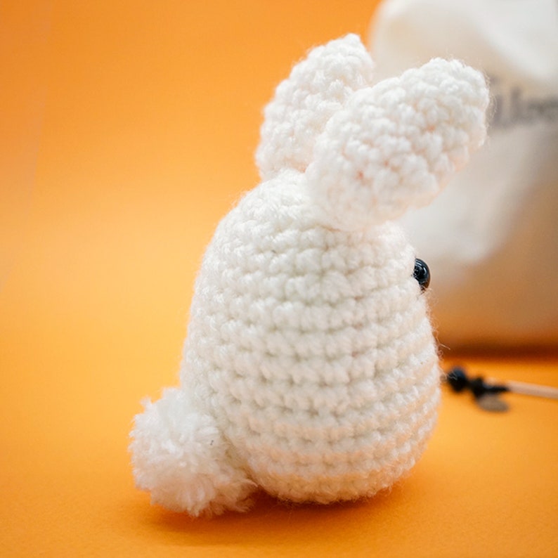 Beginner learn to crochet kit bunny rabbit the woobles easy etsy