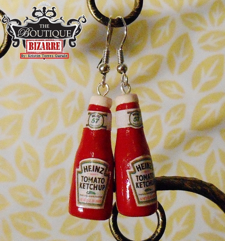 Mini ketchup bottle best sale keychain
