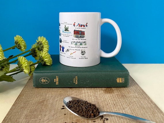 Birmingham Alphabet Ceramic Mug - 11oz Dishwasher Safe Gift For Brummies, New Home, Or Office