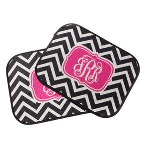 Monogram Car Mat - Personalized Car Mats - Custom Car Accessory - Carpet Floor Mats for Car