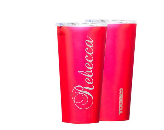 Corkcicle 60 Oz Canteen Personalized Growler Monogram It Etsy