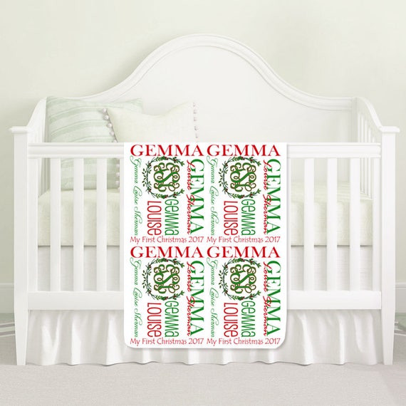 my first christmas blanket