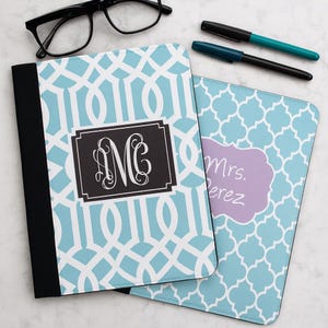 Personalized Mini Legal Pad Holder – Custom Notepad Portfolio, Teacher Gift