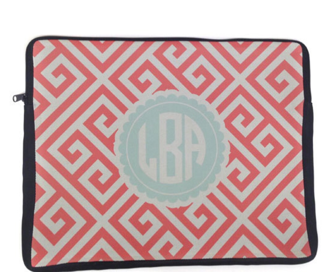 Personalized Laptop Case Custom Computer Case Monogram Etsy