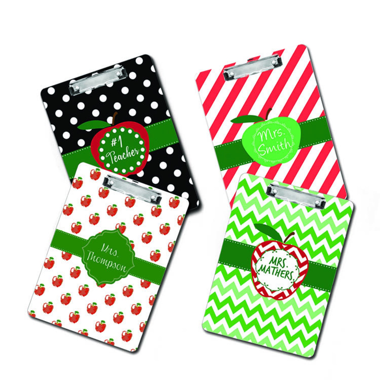 Personalized Teacher Clipboard Pattern Clipboard Teacher Gifts Etsy