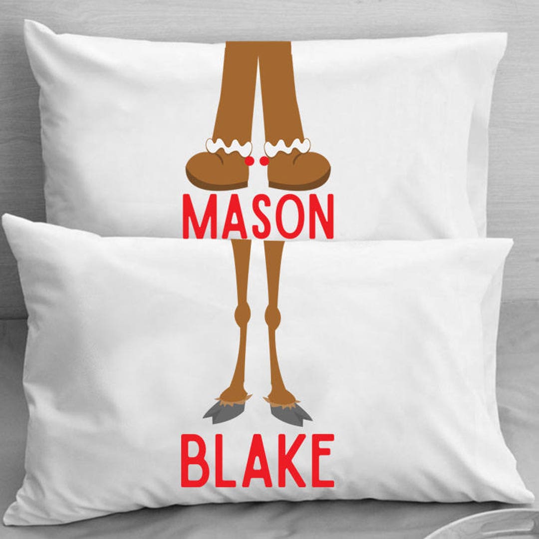 Personalized Christmas Pillow Cases Personalized Pillow Cover Christmas