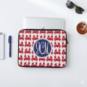 Personalized Laptop Case - Monogrammed Neoprene Computer Cover