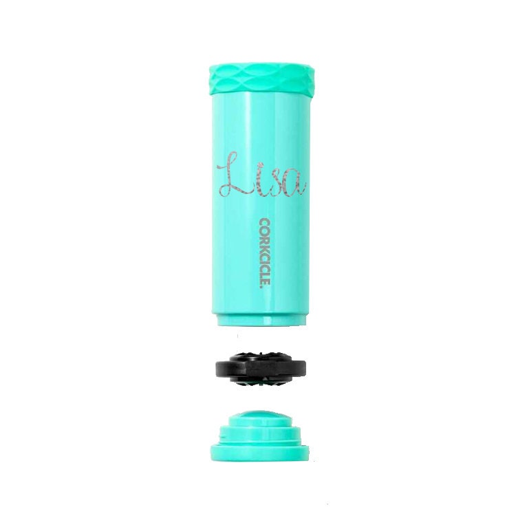 Skinny Can Cooler Skinny Can Holder Turquoise Slim Corkcicle Custom Can  Insulator 