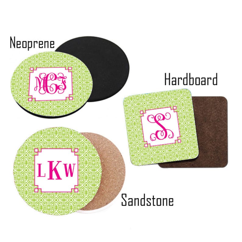 Mad For Monograms Chinoiserie Coaster - Thumbnail 4