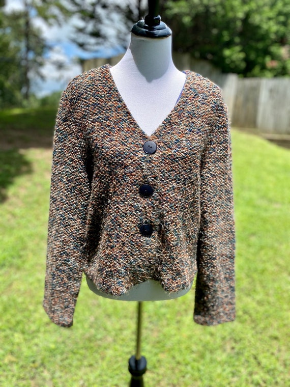 Vintage Joanna button up cardigan sweater