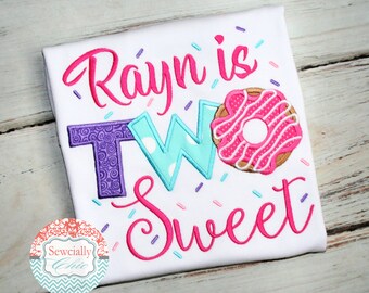 Two Sweet Birthday,  Two year old Birthday Shirt,  Cupcake Party Shirt, toddler birthday tee, Two too Sweet, Sweet Party