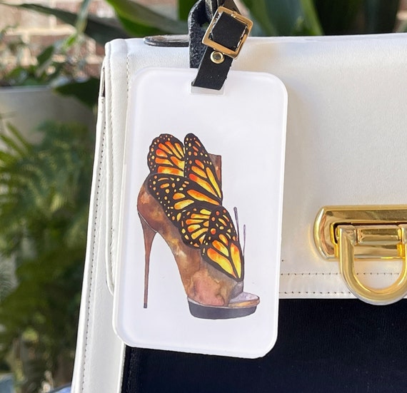 Butterfly Luggage Tag Suitcase 