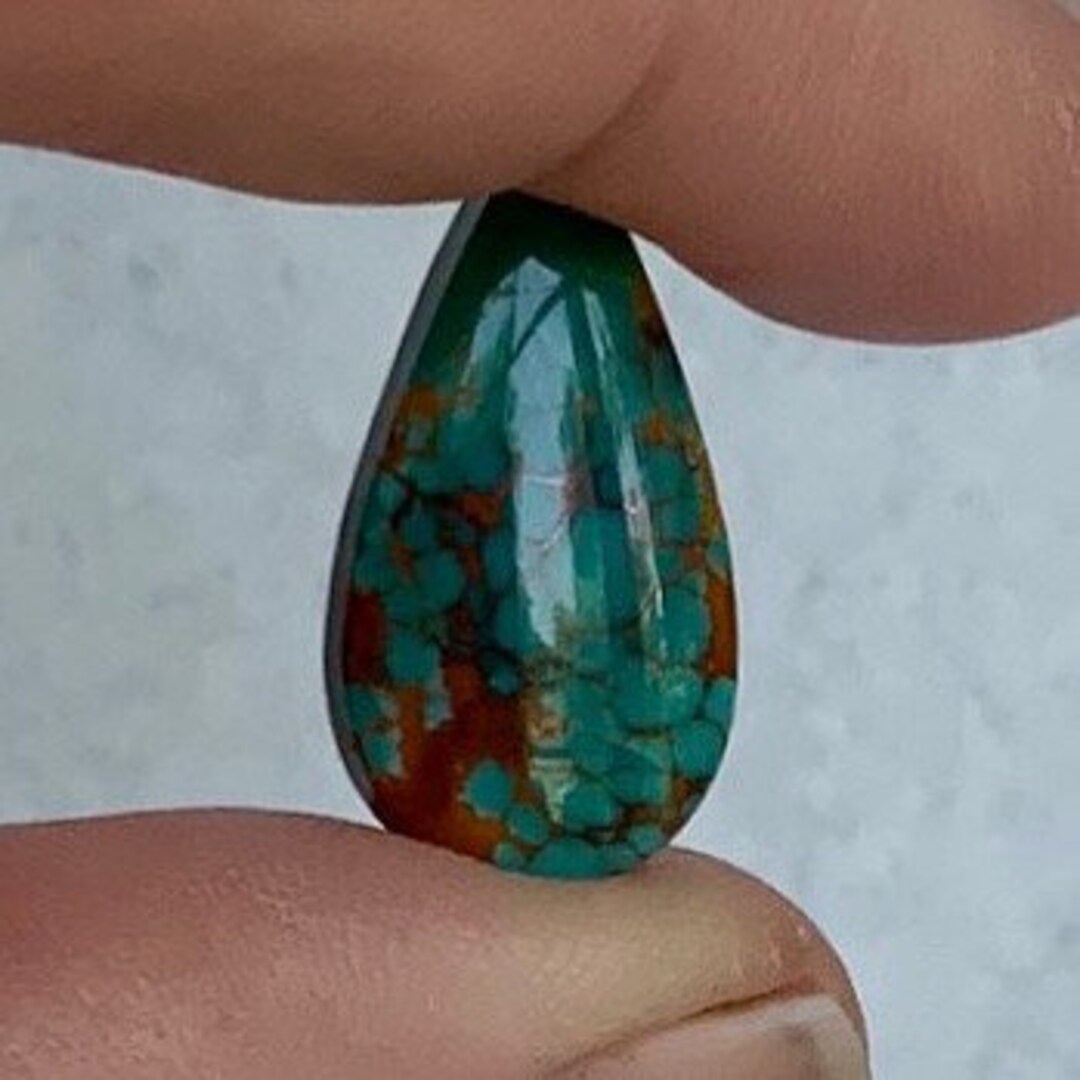 Pilot Mountain Turquoise Cabochon 245 Etsy